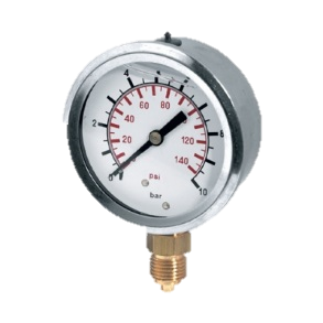 STANDARD DIAL PRESSURE GAUGE REAR BOTTOM ENTRY