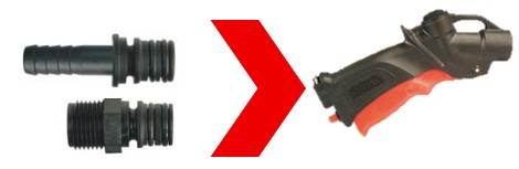 ARAG HANDGRIP INLET OPTION 2