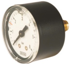 STANDARD DIAL MINI PRESSURE GAUGE BOTTOM ENTRY