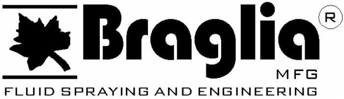 LOGO BRAGLIA MADE IN ITLAY ORIGINAL SPRAY GUN