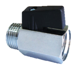 MINI BALL VLAVE MINI TAP STEEL SPRAYING COMPONENTRY